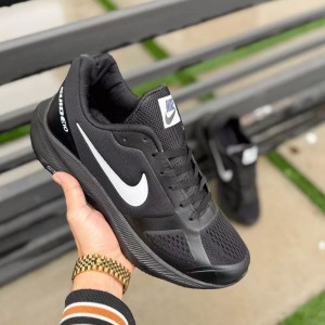 فروش خاص کفش کتونی اسپرت مردانه پسرانه مدل نایک اسپیسر باکیفیت و سبک رنگ مشکی نایک سفید با ارسال رایگان