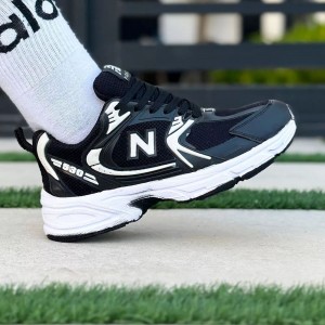 حراج استثنایی  کفش کتونی اسپرت مردانه و زنانه مدل نیوبالانس 530 باکیفیت و خاص رنگ کرم نقره ای   با ارسال رایگان