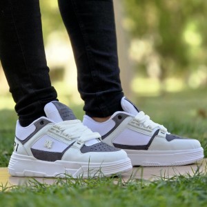 فروش جدید کفش اسپرت مردانه پسرانه مدل  Amiri (امیری) بی نقص و ترند رنگ مشکی سبز با ارسال رایگان