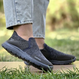 خرید عاالی کفش کوتونی ست اسپرت اسکیچرز  زنانه و مردانه خوشپا رنگ مشکی تمام با ارسال رایگان