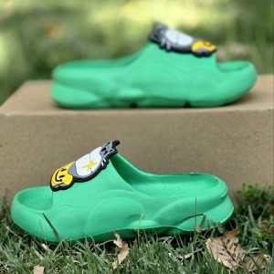 فروش  بی مانند دمپایی صندل پسرانه دخترانه بچگانه خاص و جذاب رنگ سبز با ارسال رایگان