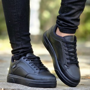 فروش ارزان کفش اسپرت ونس مردانه پسرانه مدل اکو(Ecco)   پرفروش  رنگ مشکی زیره سفید  با ارسال رایگان