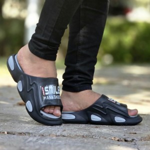 فروش دل انگیز  دمپایی صندل  مردانه پسرانه  مدل فشیون طرح smile  فوق العاده بی نظیر  رنگ  کرم باارسال رایگان