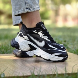 تخفیف رویایی کفش کتونی اسپرت زنانه دخترانه مدل نایک  جدید و زیبا رنگ  مشکی سفید  با ارسال رایگان