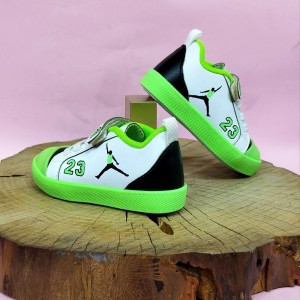جدید ترین این هفته کفش اسپرت ونس بچگانه پسرانه مدل جردن 23 رنگ سفید بنفش  با ارسال رایگان