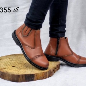 فروش کفش نیم بوت ساقدار مردانه پسرانه ساده بندی سدری خوش رنگ با ارسال رایگان 2358