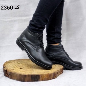 فروش کفش نیم بوت ساقداراستثنائی مردانه پسرانه ساده بندی خردلی خوش رنگ با ارسال رایگان 2355