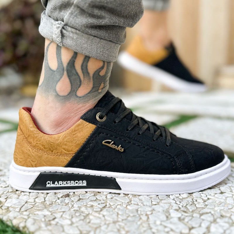 تخفیف شگفت انگیز این هفته کفش پسرانه  ومردانه مدل کلارک رنگ مشکی قعوه ای یه کار جذاب و پرطرفدار با ارسال رایگان