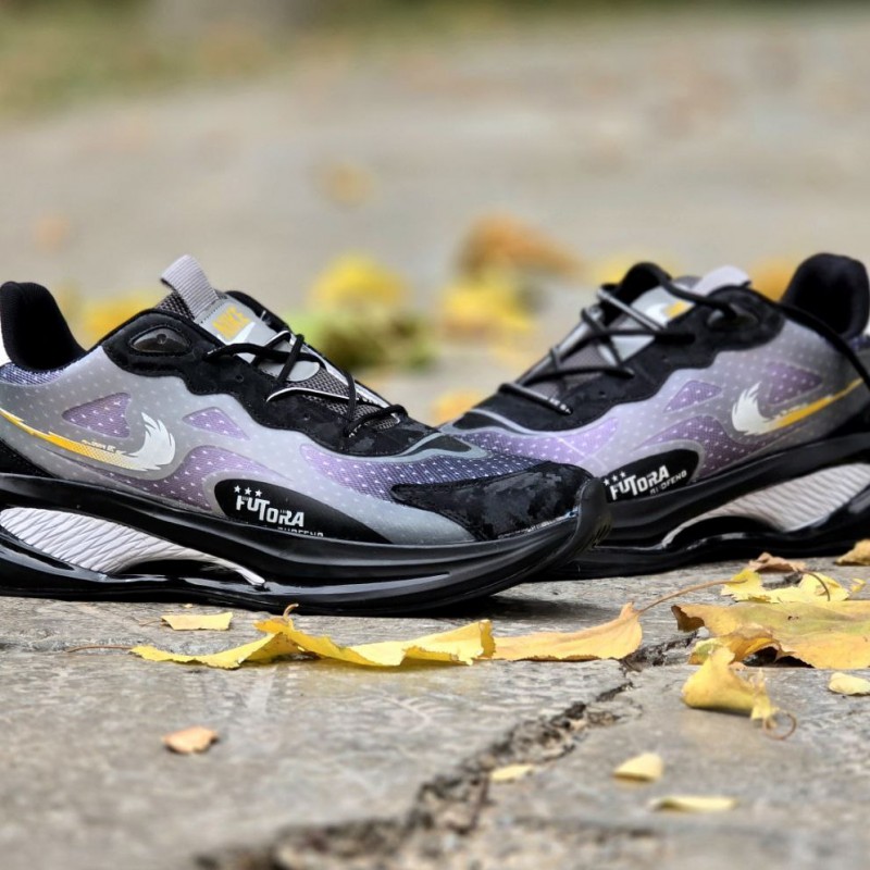 فروش ویژه کفش کتونی اسپرت مردانه و پسرانه مدل نایک زیره کپسولی  رنگ مشکی طوسی راحت و خوش فرم با ارسال رایگان