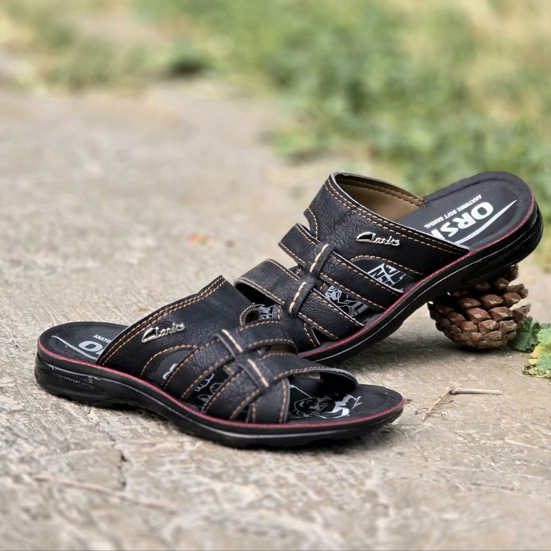 تخفیف ویژه صندل دمپایی بچگانه رنگ مشکی با کیفیت عالی و درجه یک زیره پیو و بی نهایت راحت با ارسال رایگان