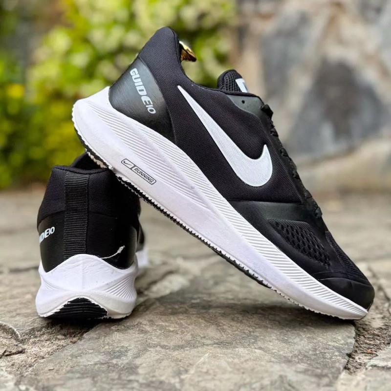 حراج خارق العاده کفش اسپرت مردانه مدل نایک اسپیسر برجسته و خاص رنگ مشکی زیره سفید با ارسال رایگان