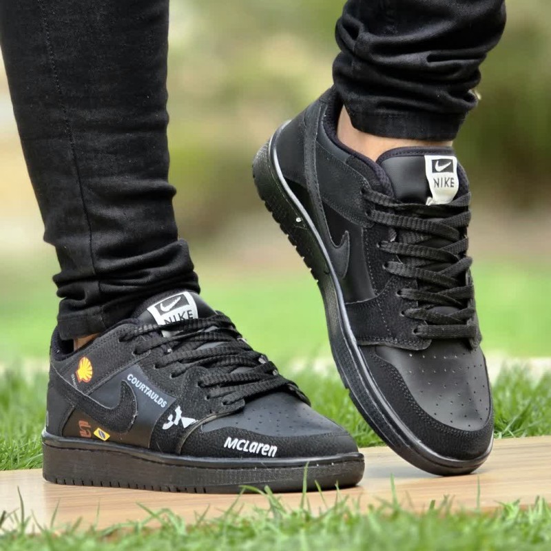 آفر ویژه کفش کتونی ونس اسپرت مردانه و پسرانه مدل نایک جردن وودو (Nike Jordan Voodoo) ترند بازاررر رنگ مشکی تمامم با ارسال رایگان