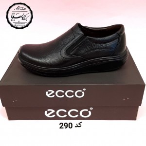 کفش مجلسی مردانه چرم طبیعی تبریز، زیره پیو نرم،  رنگ مشکی 290