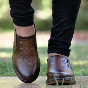 حراج  خاص کفش چرم طبیعی تبریز مردانه کلاسیک  و مدرن   رنگ مشکی با ارسال رایگان