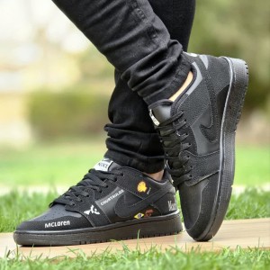 آفر ویژه کفش کتونی ونس اسپرت مردانه و پسرانه مدل نایک جردن وودو (Nike Jordan Voodoo) ترند بازاررر رنگ زرد سبز آبی  با ارسال رایگان