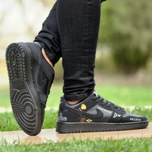 آفر ویژه کفش کتونی ونس اسپرت مردانه و پسرانه مدل نایک جردن وودو (Nike Jordan Voodoo) ترند بازاررر رنگ زرد سبز آبی  با ارسال رایگان