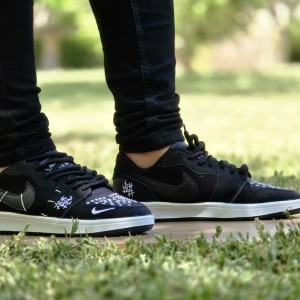 آفر ویژه کفش کتونی ونس اسپرت مردانه و پسرانه مدل نایک جردن وودو (Nike Jordan Voodoo) ترند بازاررر رنگ مشکی تمامم با ارسال رایگان