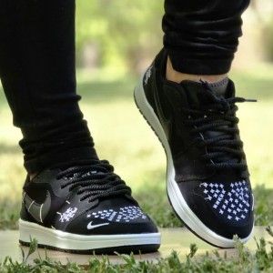 آفر ویژه کفش کتونی ونس اسپرت مردانه و پسرانه مدل نایک جردن وودو (Nike Jordan Voodoo) ترند بازاررر رنگ مشکی تمامم با ارسال رایگان