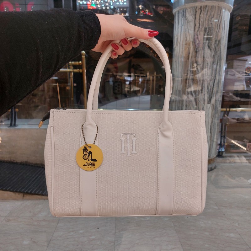 کیف دو دسته حصیری