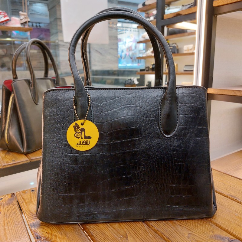 کیف سنگی دسته دار چرم