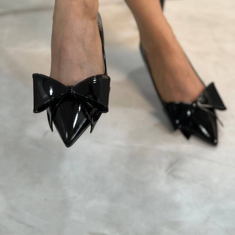 پاشنه 2 سانت پاپیونی  براق