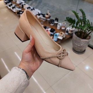 پاشنه 3 سانت نگین گره ای