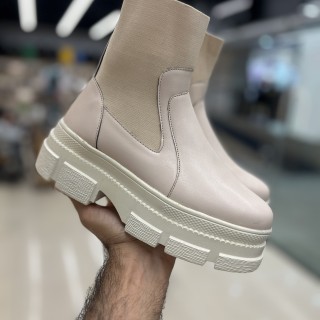 بوت جلو کش لژدار (کرم37)