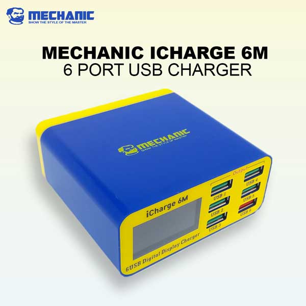 مولتی شارژر  تستر مکانیک iCHARGE 6M کد SH-1167
