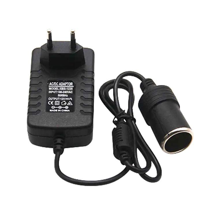 آداپتور مبدل 220 ولت شهری به فندکی 12ولت 2 آمپر SH-1184