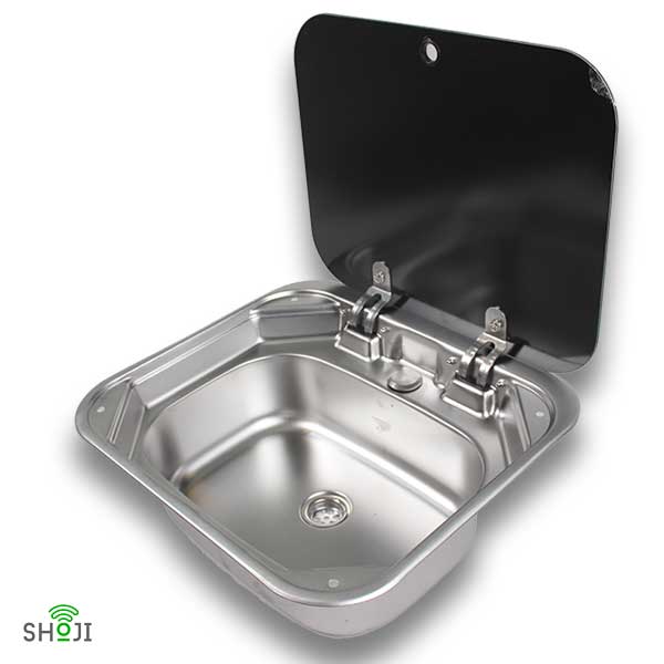 سینک کمپر استیل درب دار SH-1224