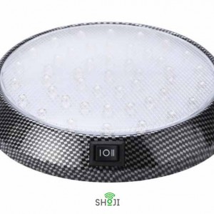 چراغ سقفی خودرو کمپر 12 ولت LED  کلید دار SH-1172