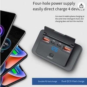 شارژر کنار تخت خواب