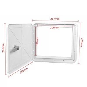 دریچه بدنه کمپر 26*23 SH-1193