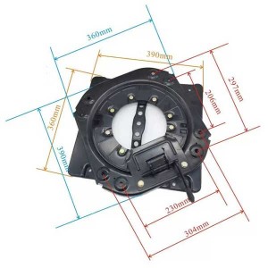 یراق پایه گردان صندلی کمپر SH-1195
