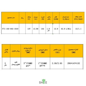پمپ خردکن مخزن سیاه کمپر و کاروان