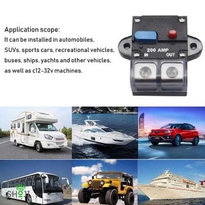 کلید فیوز مینیاتوری 200 آمپر کمپر و کاروان SH-1205