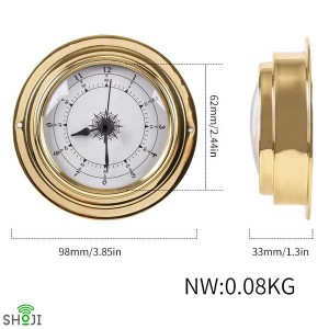 ایستگاه هواشناسی عقربه ای دیواری 4 تکه کمپر و کاروان SH-1206