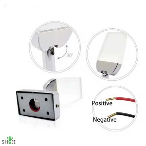 چراغ مطالعه دیواری + شارژر USB کمپر و کاروان SH-1208
