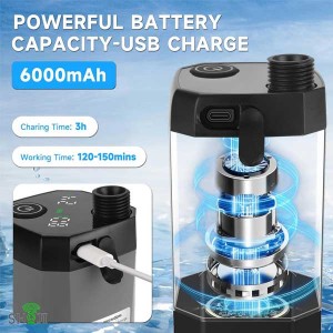 دوش شارژی کمپینگ SH-1216