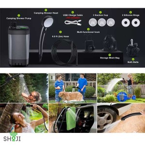 دوش شارژی کمپینگ SH-1216