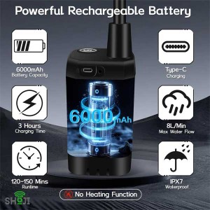 دوش شارژی کمپینگ SH-1216