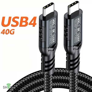 کابل تایپ سی انتقال داده 240 وات