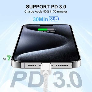 کابل شارژ آیفون 15