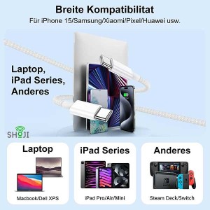 سیم شارژ تایپ سی به تایپ سی آیفون