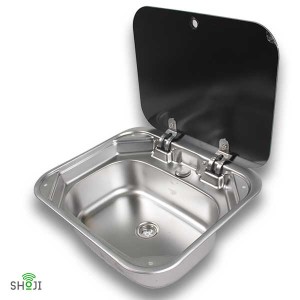 سینک کمپر استیل درب دار SH-1224