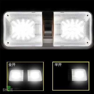 چراغ سقفی کمپر و کاروان 48 LED روکار 12 ولت