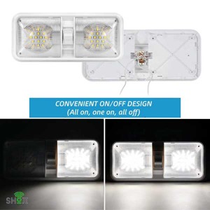 چراغ سقفی کمپر و کاروان 48 LED روکار 12 ولت