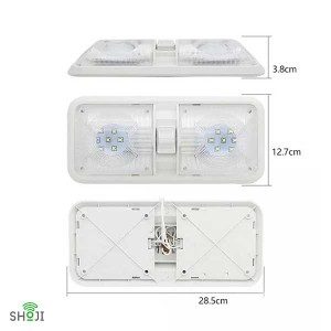 چراغ سقفی کمپر و کاروان 48 LED روکار 12 ولت