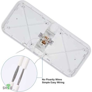 چراغ سقفی کمپر و کاروان 48 LED روکار 12 ولت