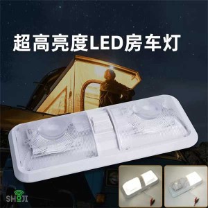 چراغ سقفی کمپر و کاروان 48 LED روکار 12 ولت